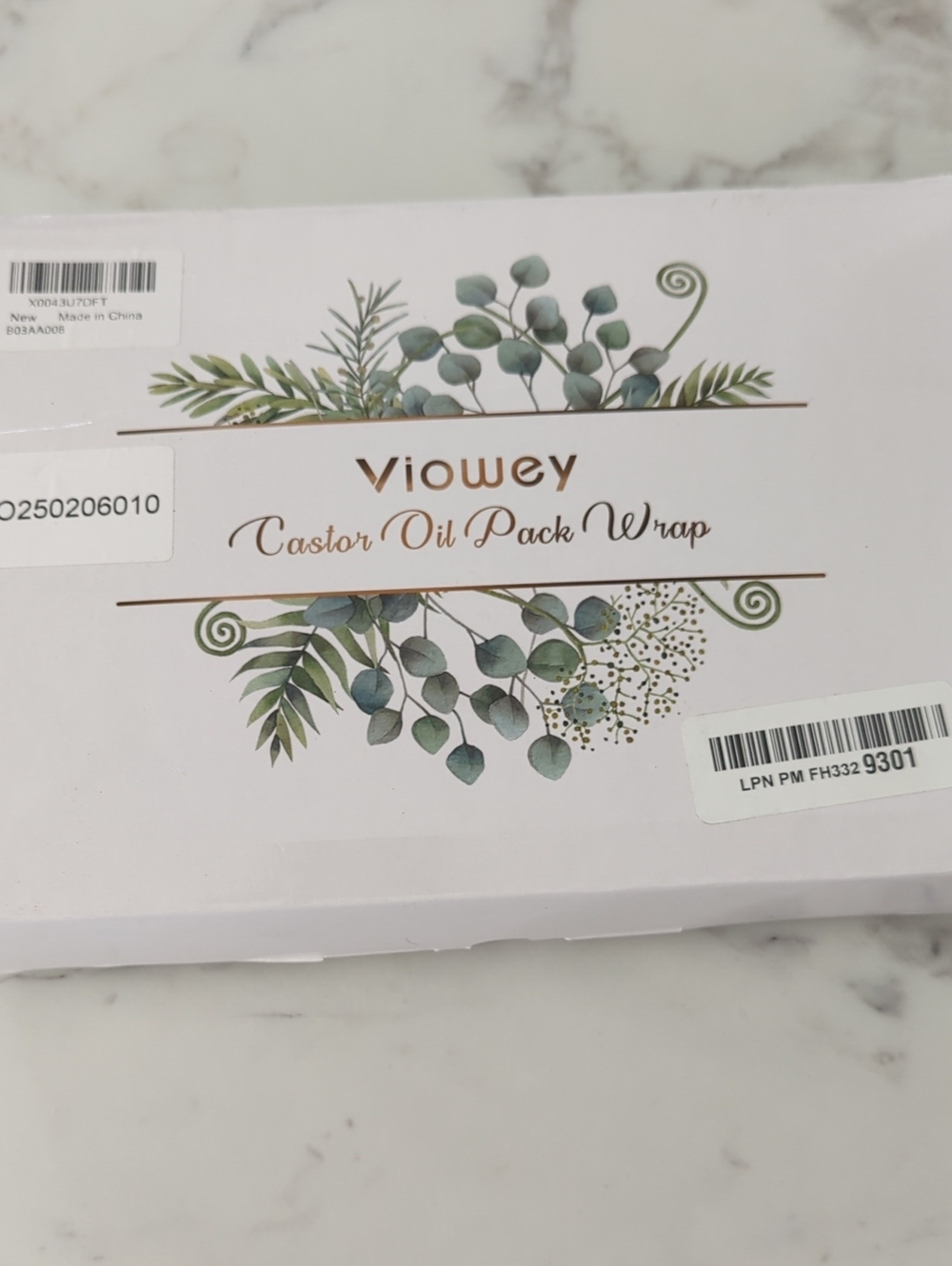 Viowey 6 Piece Castor Oil Pack Wrap - Picture 6 of 6